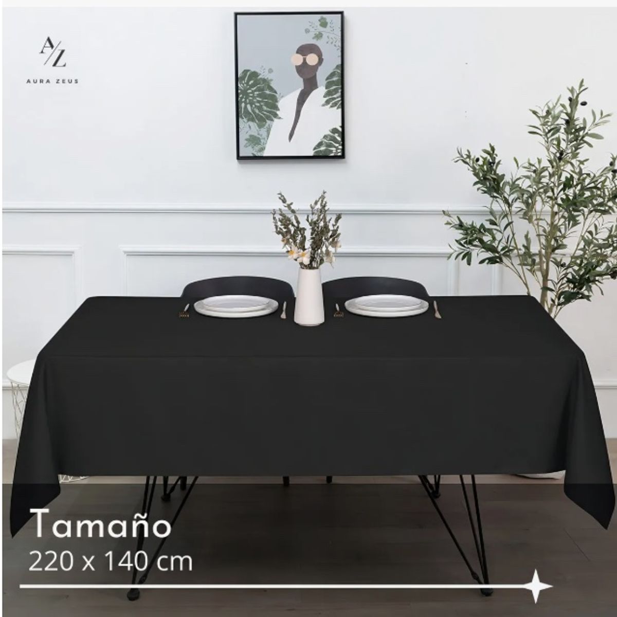 GENERICO - Mantel Antimanchas Impermeable 220 X 140