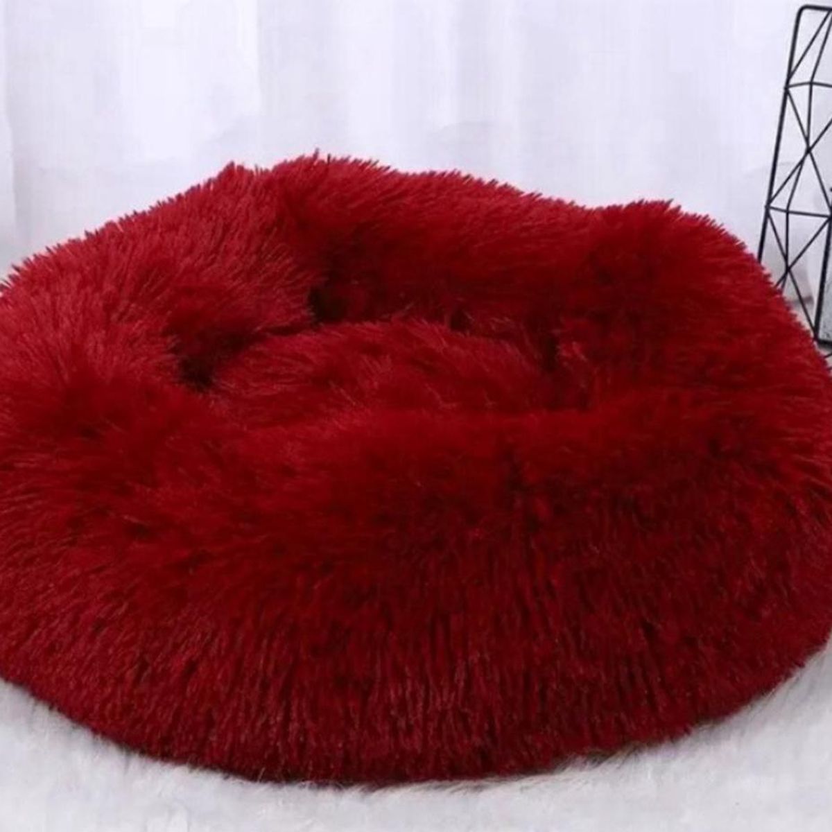 GENERICO - Cama De Felpa 50cm Para Mascotas Ideal Para Invierno Bordo