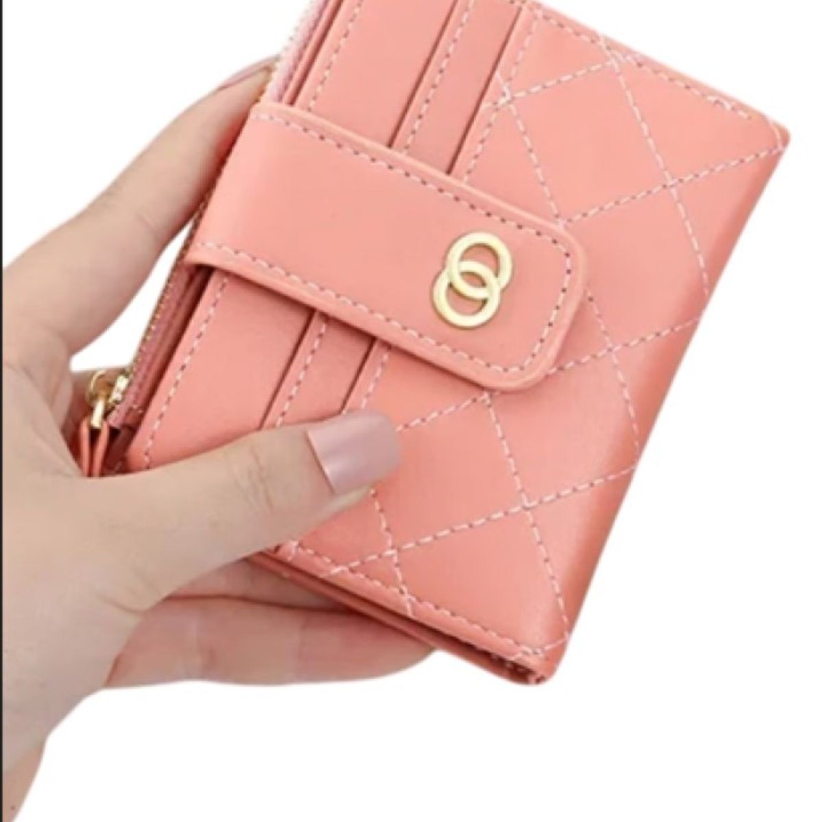 GENERICO - Cartera Multitarjeta Para Mujer Monedero Pequeño