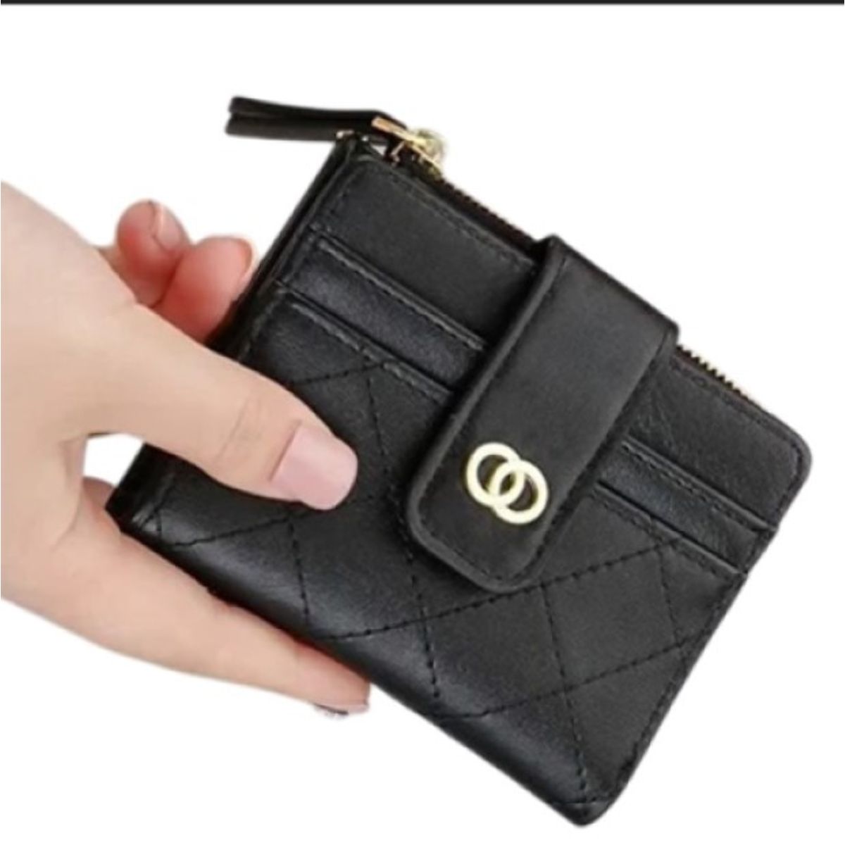 GENERICO - Cartera Multitarjeta Para Mujer Monedero Pequeño