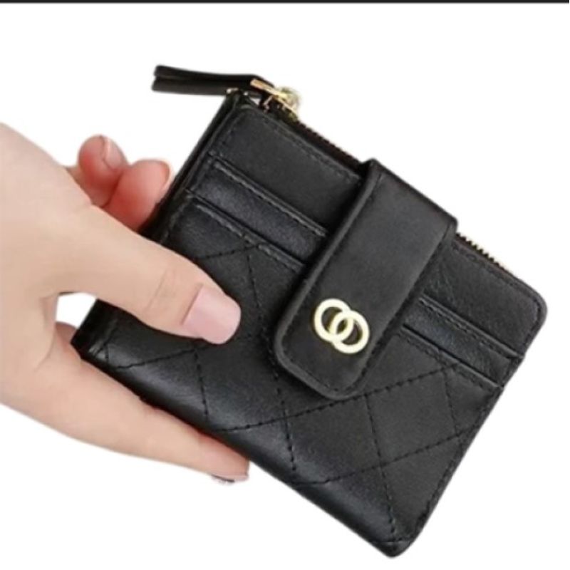 GENERICO - Cartera Corta Multitarjeta Para Mujer Monedero Pequeño
