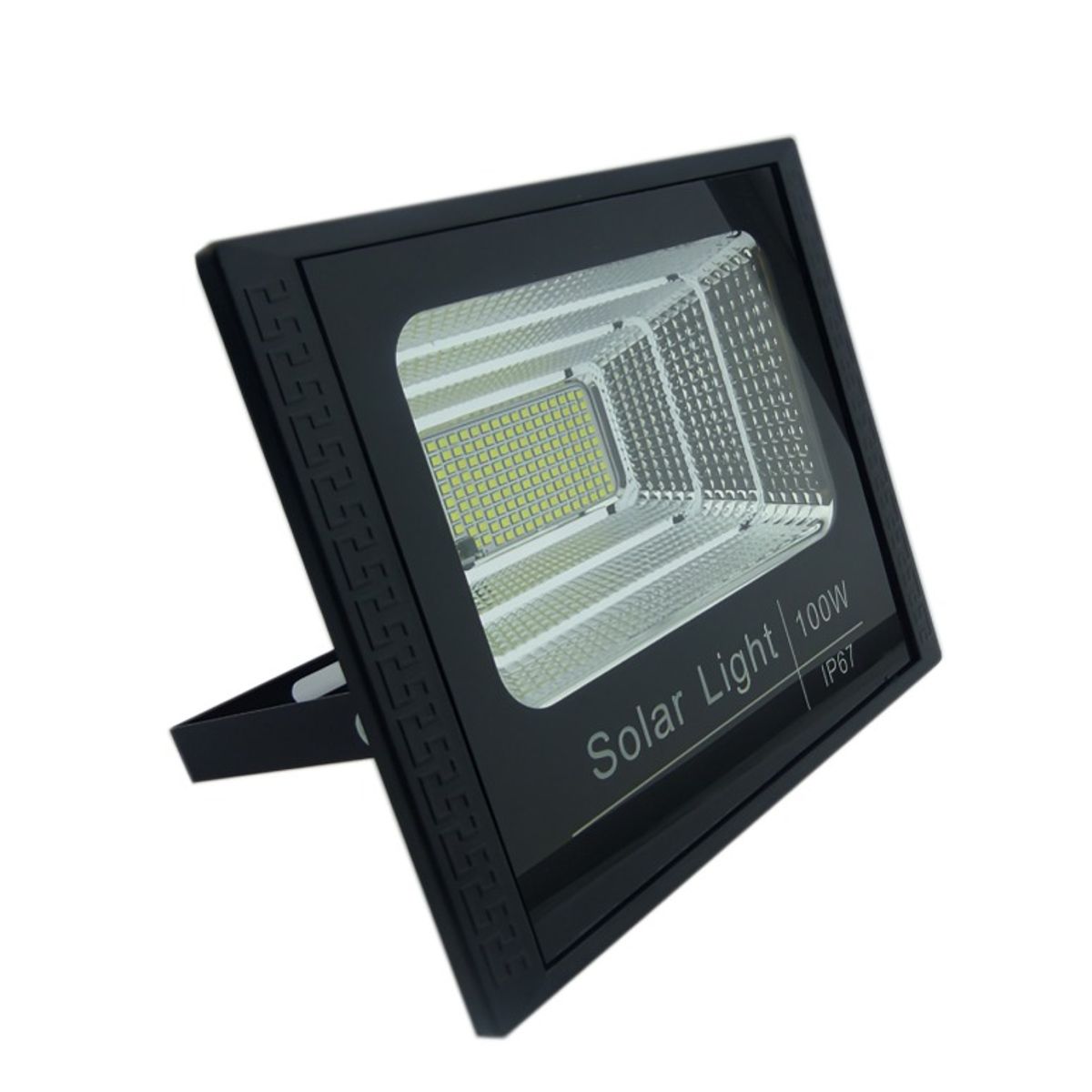 OEM - PROYECTOR SOLAR LED 100W CON PANEL PVC 174 LED LUZ BCA CON CONTROL