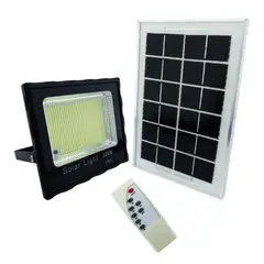 OEM - PROYECTOR SOLAR LED 100 WATT CON PANEL 688 LED LUZ BLANCA
