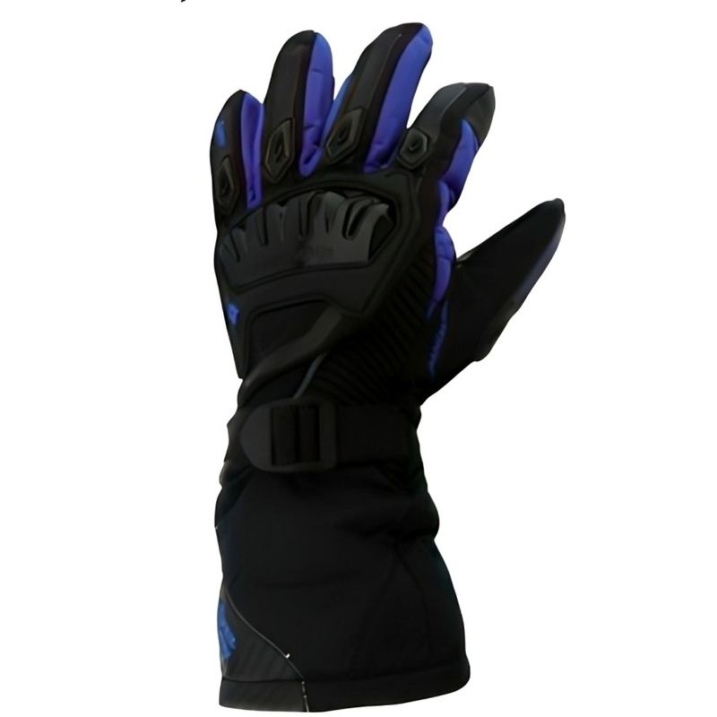 OEM - GUANTE PARA MOTO AXE MODWP-02 FRIO LARGO AZUL