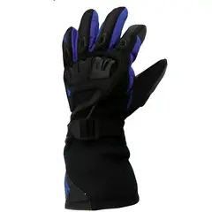 OEM - GUANTE PARA MOTO AXE MODWP-02 FRIO LARGO AZUL