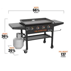 GENERICO - 36″ Griddle con tapa plana Blackstone products