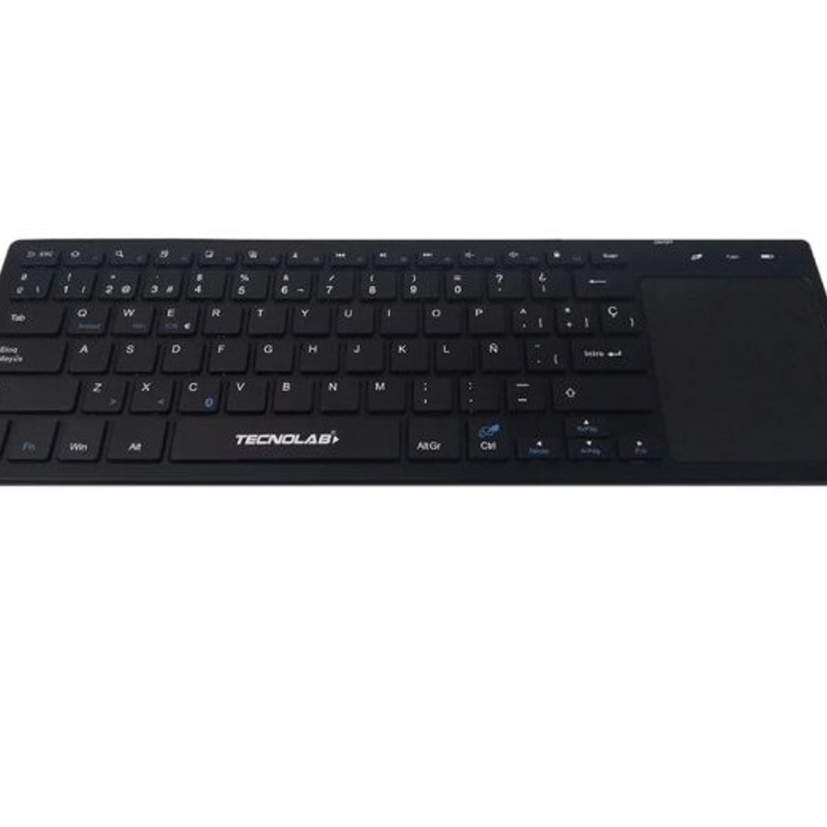 TECNOLAB - Teclado Inalámbrico Bluetooth TL028 Touchpad Tecnolab