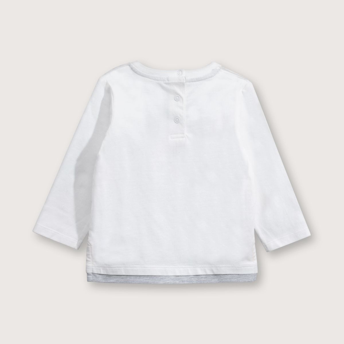 OPALINE - Polera Bebé niño Blanco 39263 Opaline