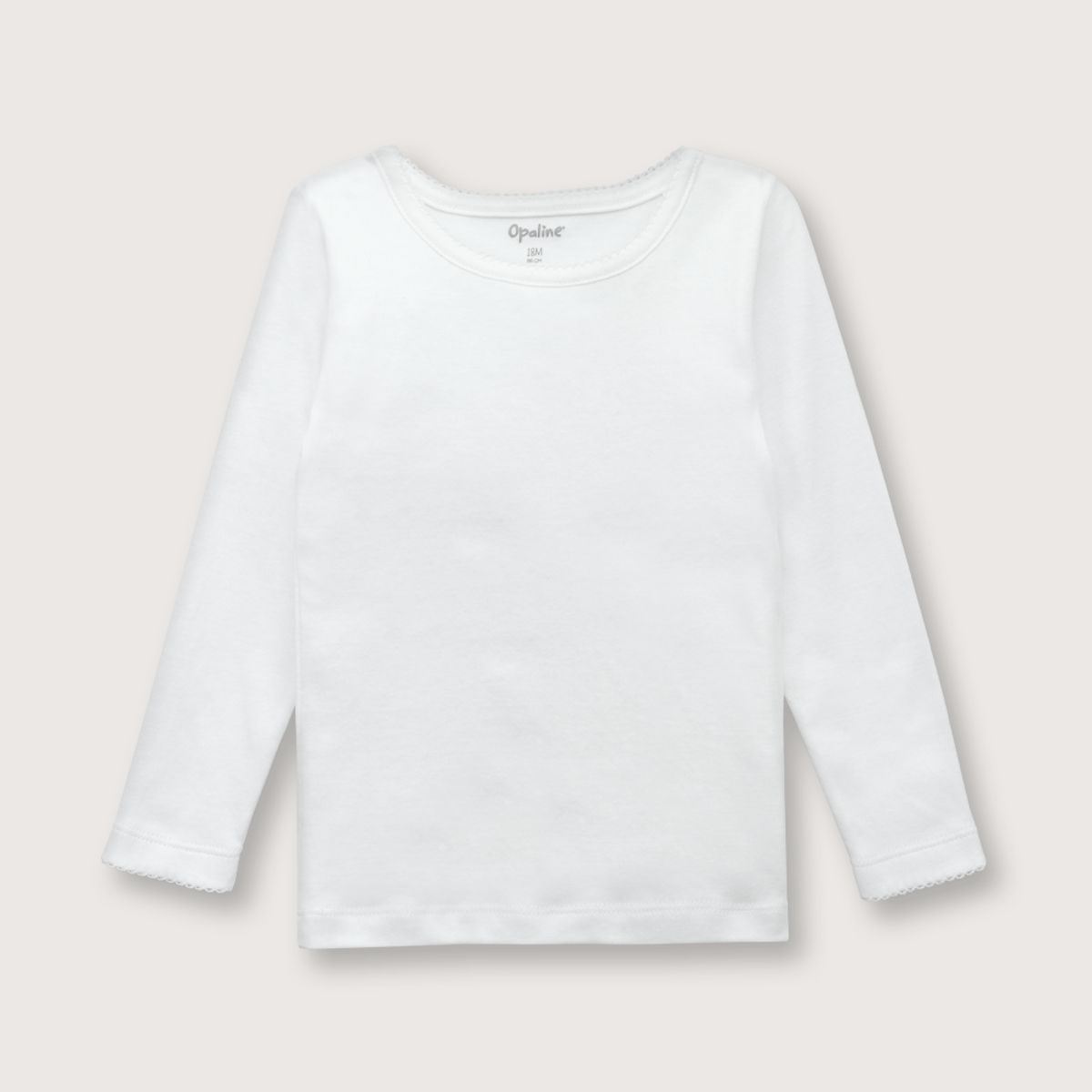 OPALINE - Camiseta Bebé niña Blanco 39231 Opaline