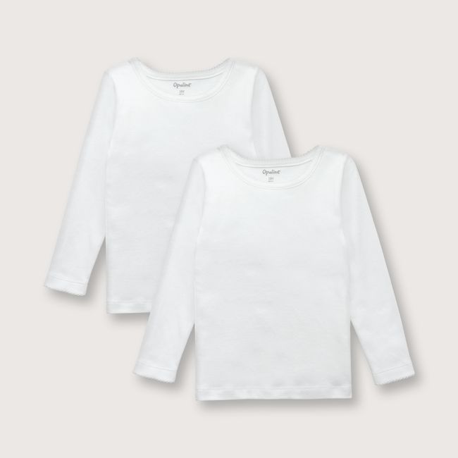 OPALINE - Camiseta Bebé niña Blanco 39231 Opaline