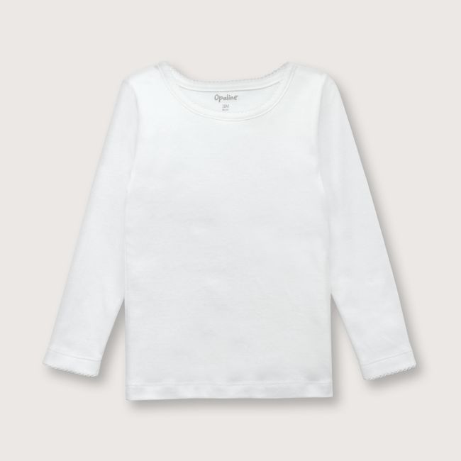 OPALINE - Camiseta Bebé niña Blanco 39231 Opaline