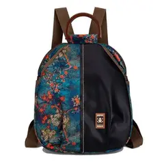 GENERICO - Mochila Estampada de Diseñador de Lujo Impermeabilidad para Mujer