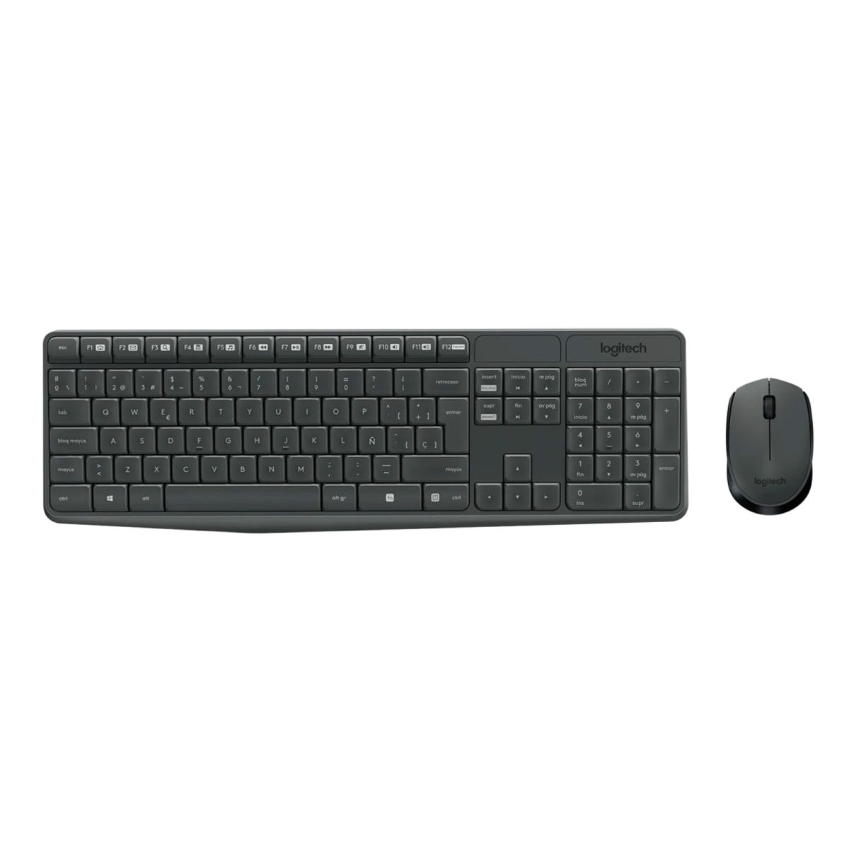 LOGITECH - Set Teclado Y Mouse Inalambrico Logitech MK235
