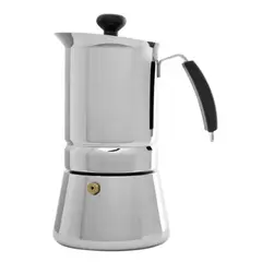 OROLEY - Cafetera Moka Italiana Oroely Arges Acero Inoxidable 9 Tazas