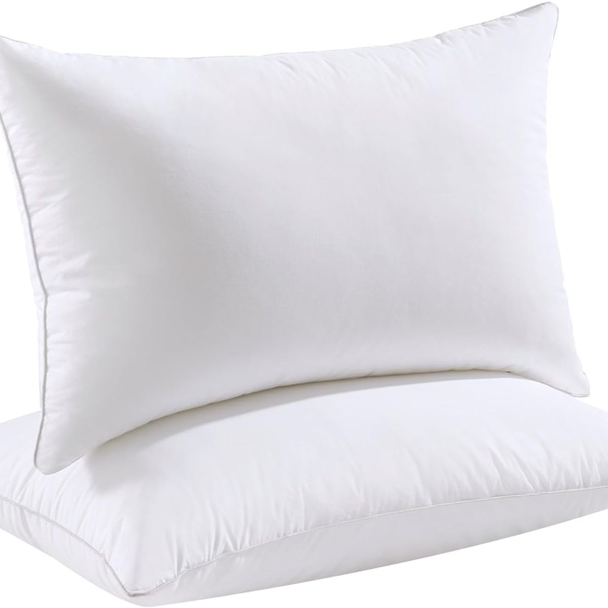 KUANGYE - Funda Almohada Impermeable Jersey 50x70 Pack X2 Und