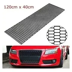 GENERICO - Rejilla Malla Plastico Abs Mascara Parachoques Universal