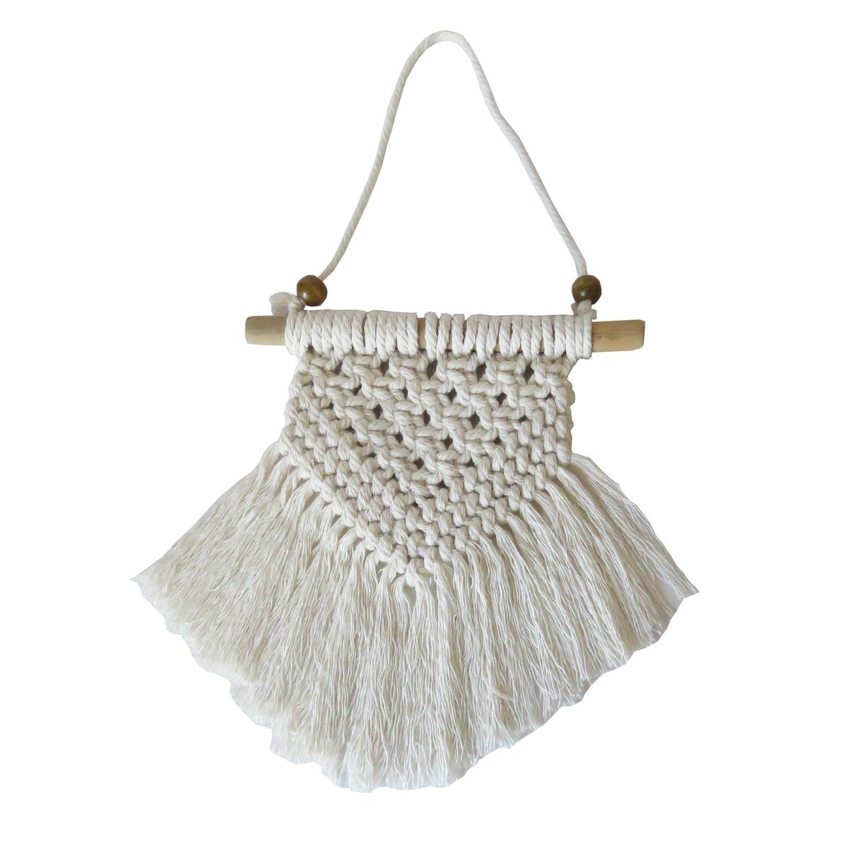 CREA TALLER - Colgante de macramé algodón