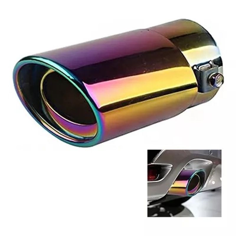 GENERICO - Cola De Escape Universal Tornasol Para Auto