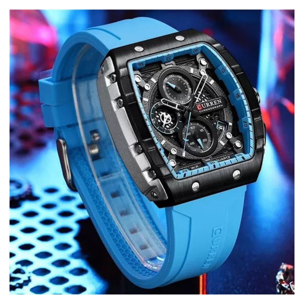 CURREN - Reloj Curren KRED8221 Cuarzo Azul