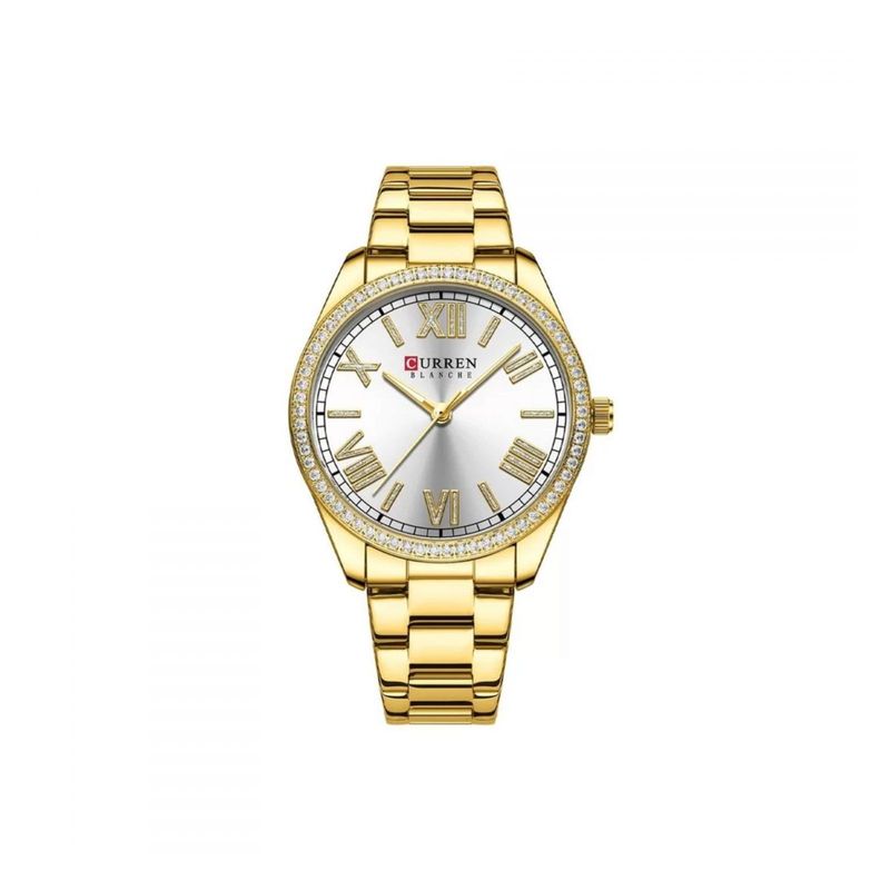 CURREN - Reloj Curren KRED621802 Cuarzo Dorado