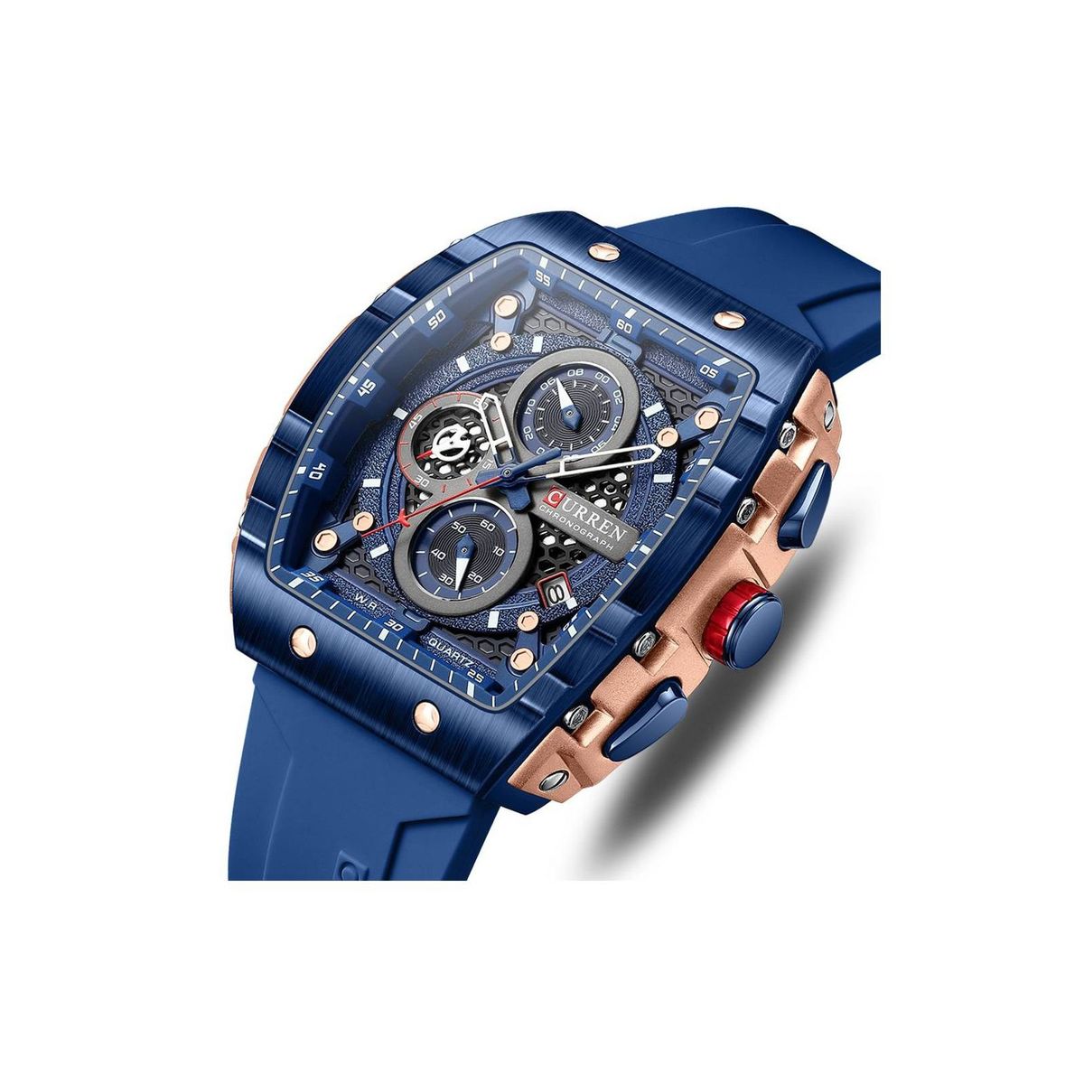 CURREN - Reloj Curren KRED8203 Cuarzo Azul
