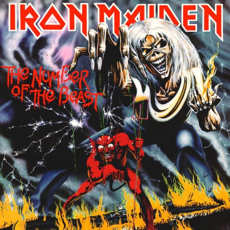 GRUPO LASER DISC - VINILO IRON MAIDEN THE NUMBER OF THE 1LP