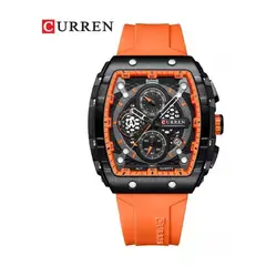 CURREN - Reloj KRED8213 Cuarzo Naranja