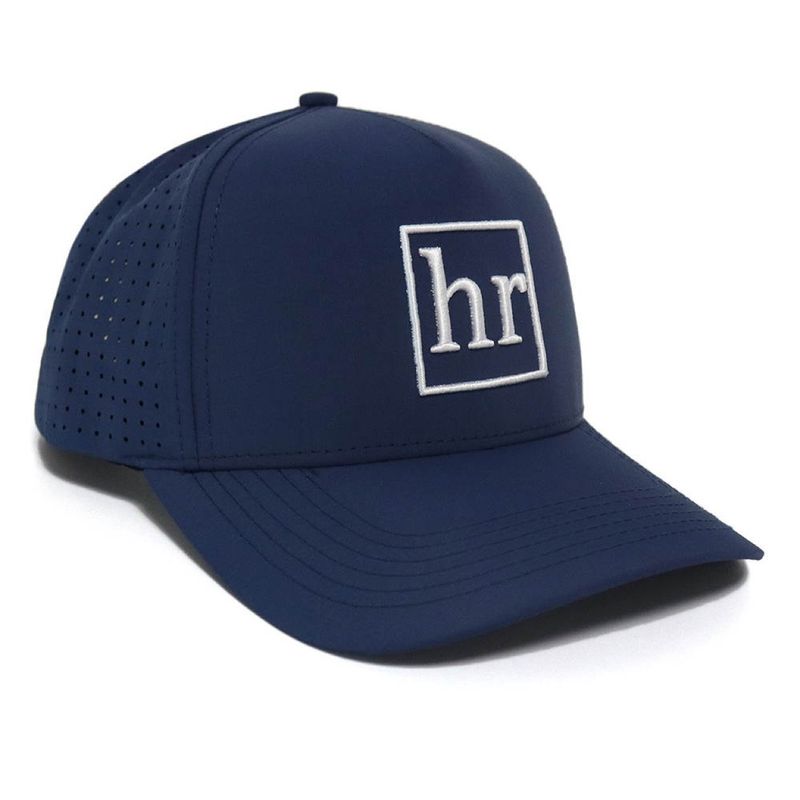 HELLE RAVEN HR - Gorro snapback marca helle raven visera curva color azul marino Sport