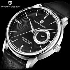 PAGANI - Reloj Hombre ESTRATO BLACK SILVER