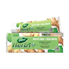 DABUR AMLA - Dabur Herb'l Pasta Dental Ginger & Mint + Cepillo 50 gr