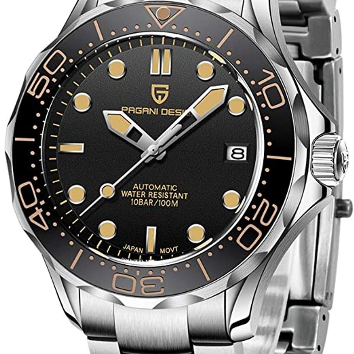 PAGANI - Reloj Hombre PAGANI SEAMASTER CLASIC Automático Cristal de Zafiro
