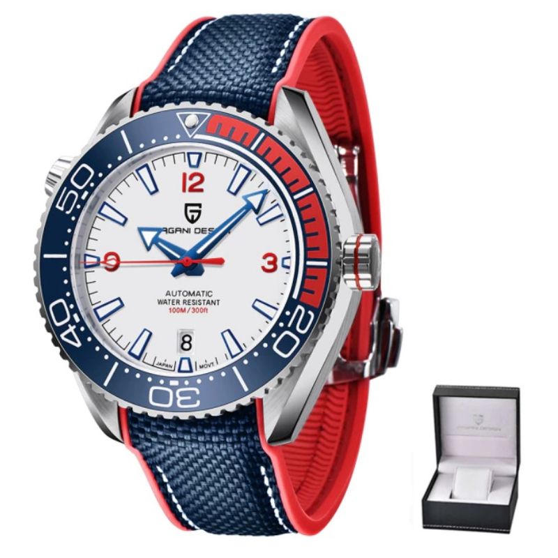 PAGANI - Reloj Hombre PAGANI SEAMASTER SPORT Automático Cristal de Zafiro