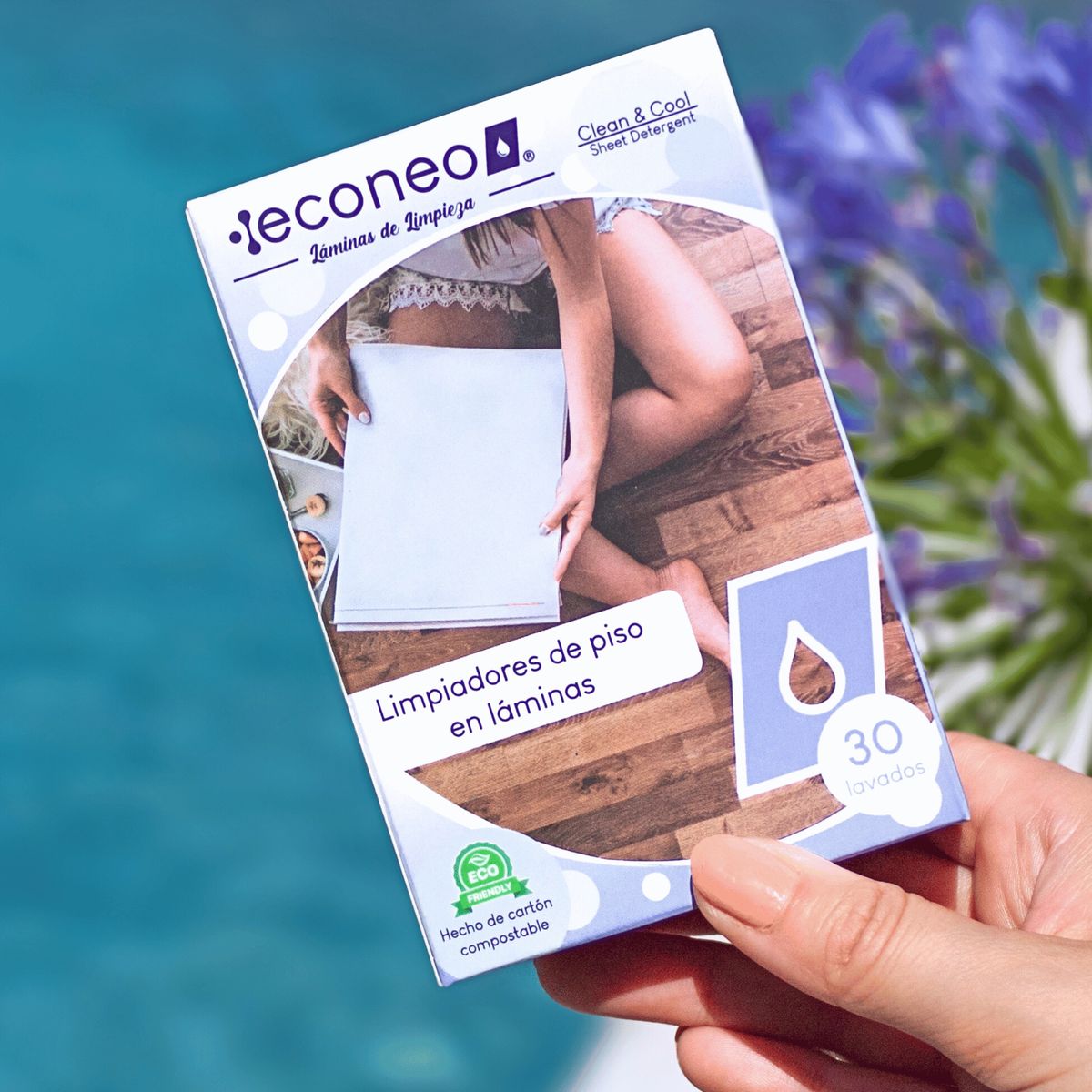 ECONEO - Limpiador de Pisos en Láminas Econeo 30 u. Limpiapisos