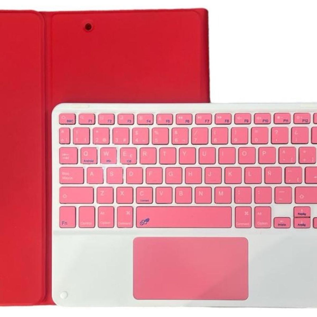 GENERICO - Funda Smart Cover Con Teclado/Touchpad Para Ipad 7/8/9 Gen 10.2