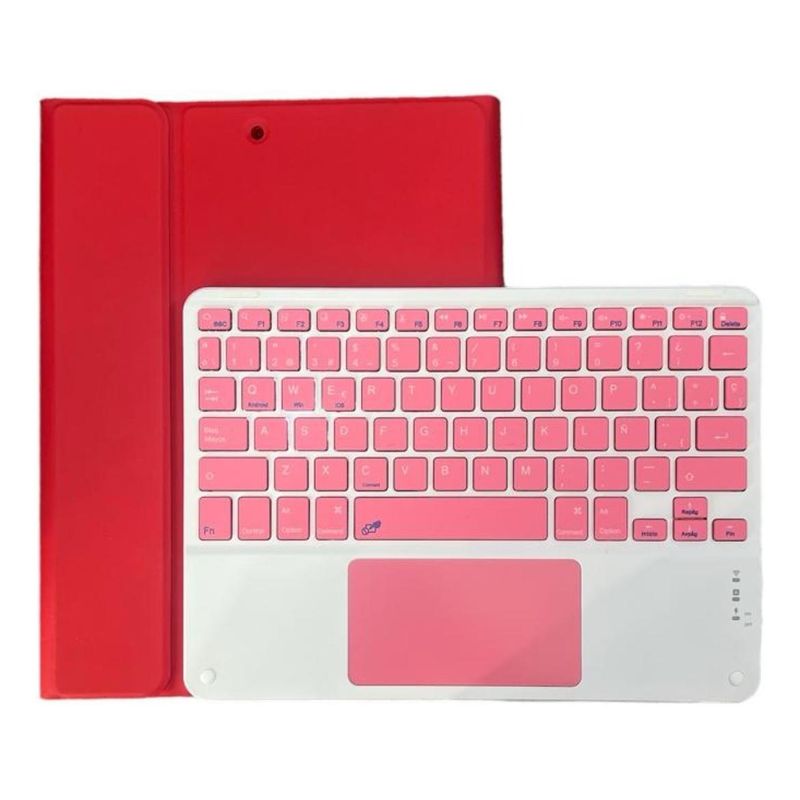 GENERICO - Funda Smart Cover Con Teclado/Touchpad Para Ipad 7/8/9 Gen 10.2