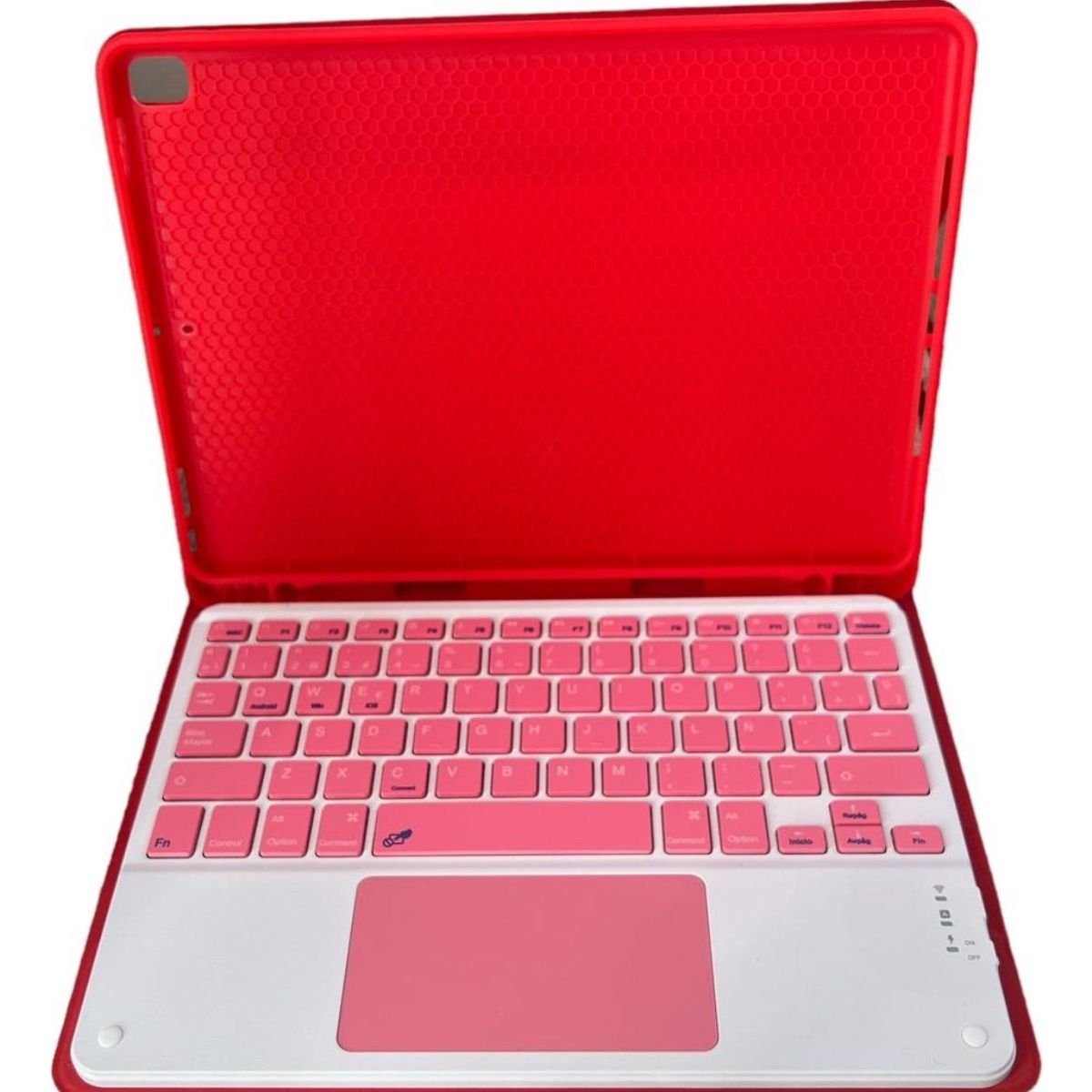 GENERICO - Funda Smart Cover Con Teclado/Touchpad Para Ipad 7/8/9 Gen 10.2