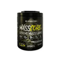 HEXACORE - GANADOR MASSCORE EXTREME MUSCLE GAINS 7 LBS COOKIES -