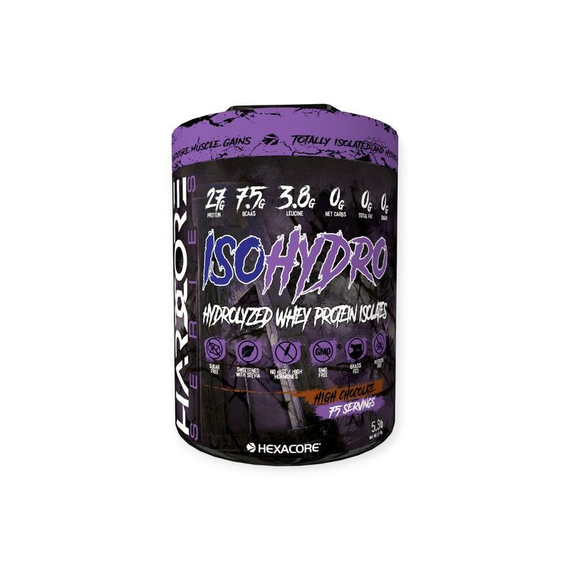 HEXACORE - PROTEINA ISO HYDRO 5LIBRAS 75 SV CHOCOLATE - HEXACORE