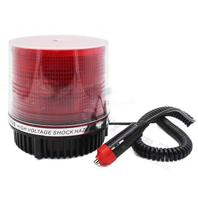 GENERICO - Baliza Parabrisa Led Estroboscopica Auto Rojo/blanco Hs51005