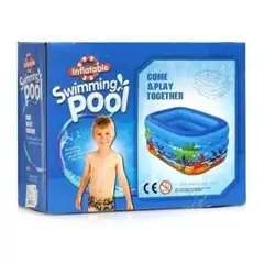 GENERICO - Piscina Inflable Niños Piscinas Rectangular 150cm