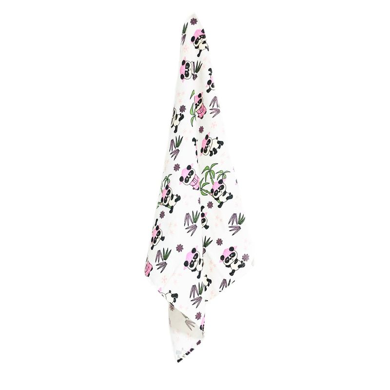 GENERICO - TUTO SWADDLE de algodón panda rosa