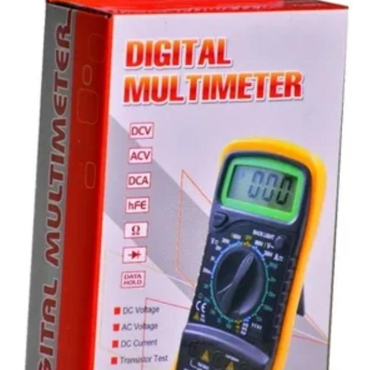 GENERICO - Multitester Digital Amperímetro Voltímetro Multímetro.