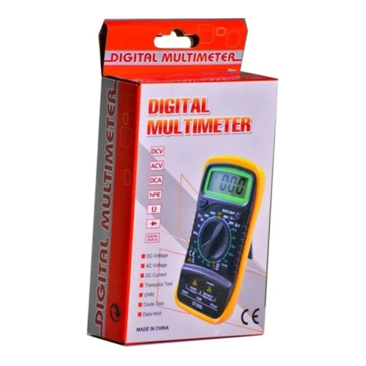 GENERICO - Multitester Digital Amperímetro Voltímetro Multímetro.