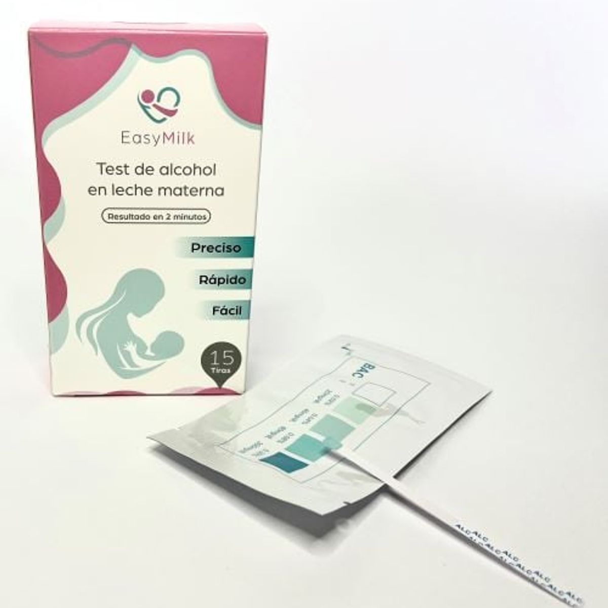 EASY MILK - Test de alcohol para leche materna Easy milk