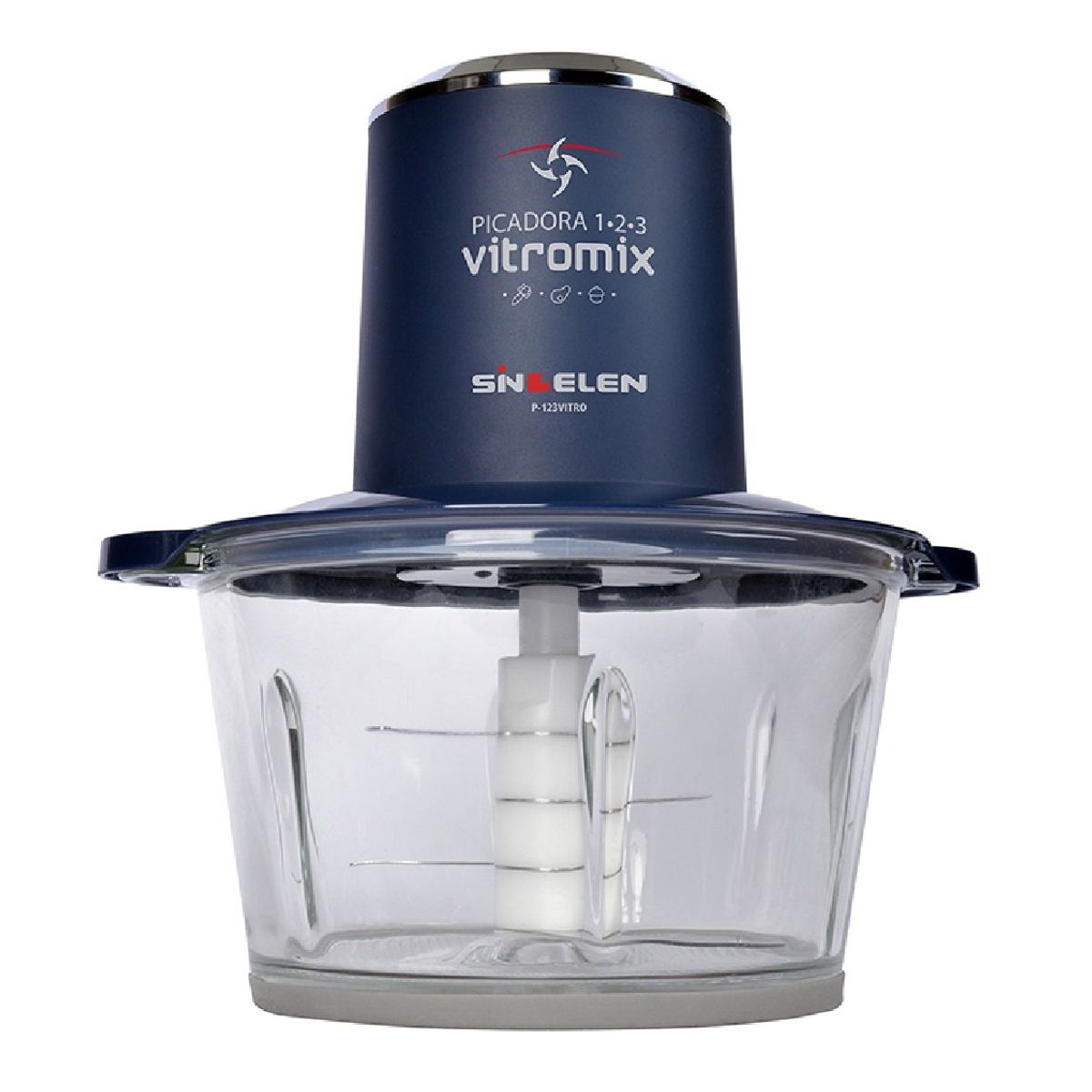 SINDELEN - Picadora Multiuso Electrico Sindelen P-123vitro Color Azul