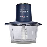 Picadora Multiuso Electrico P-123vitro Color Azul