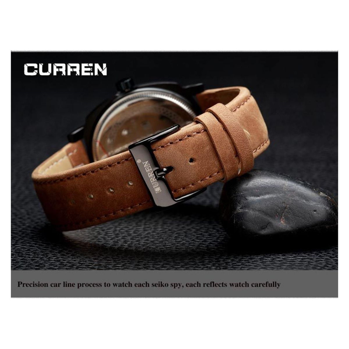 CURREN - Reloj Curren KRE1902 Cuarzo Café