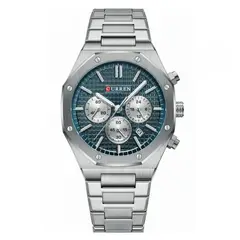 CURREN - Reloj KRED8402 Cuarzo Plata