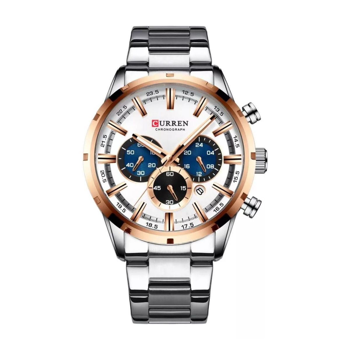 CURREN - Reloj Curren KREC762002 Cuarzo Plata