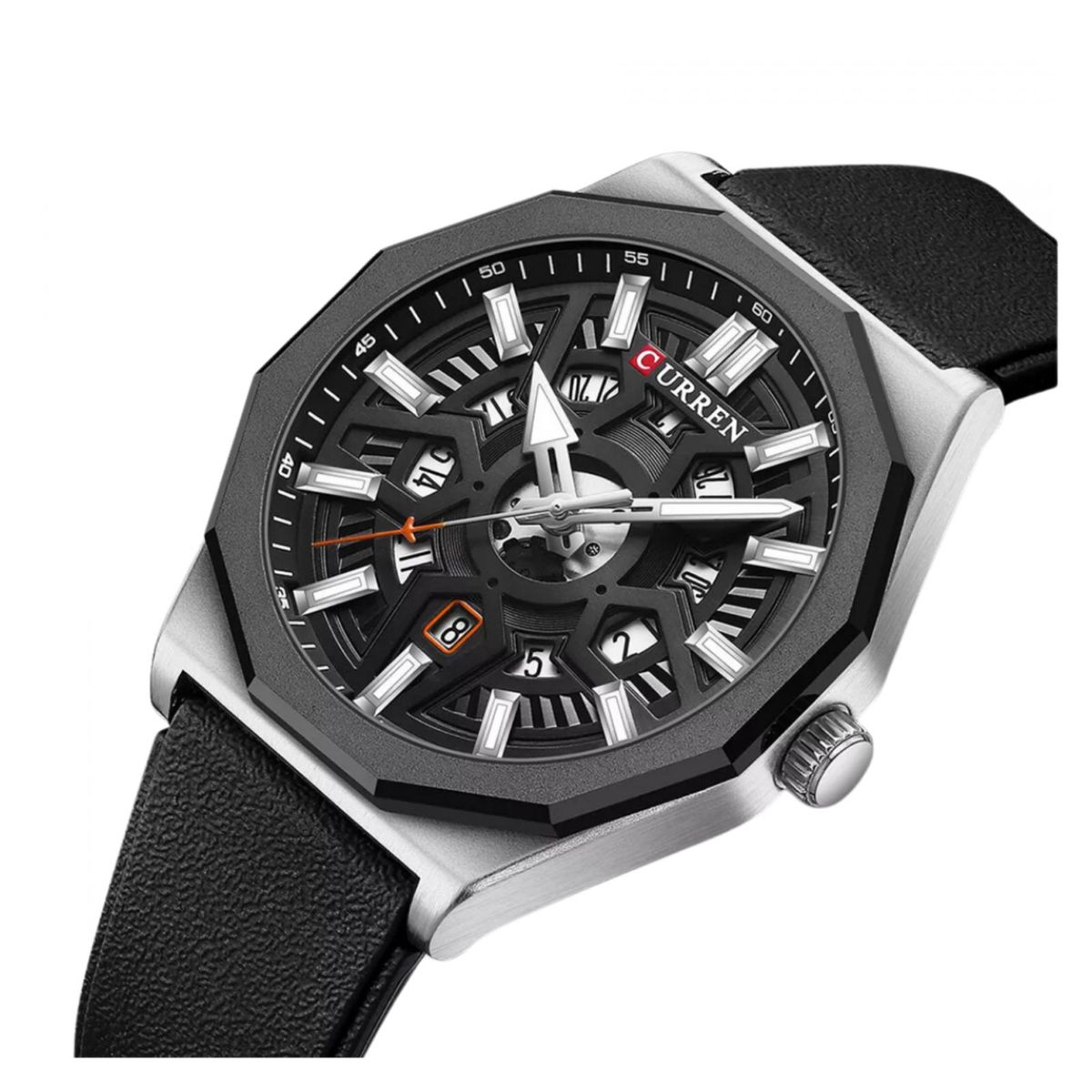 CURREN - Reloj Curren KRED8502 Cuarzo Negro